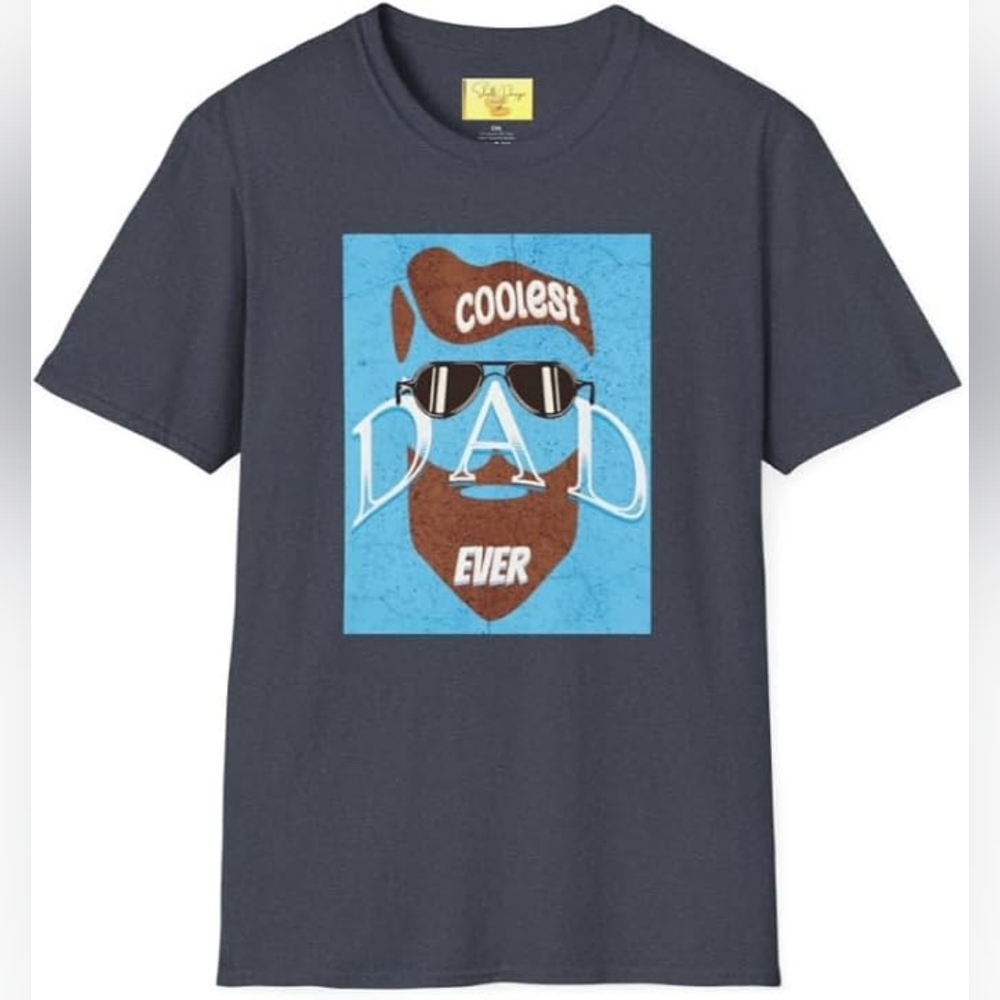 Men's Coolest Dad Ever Softstyle Graphic T-Shirt - Size 2X